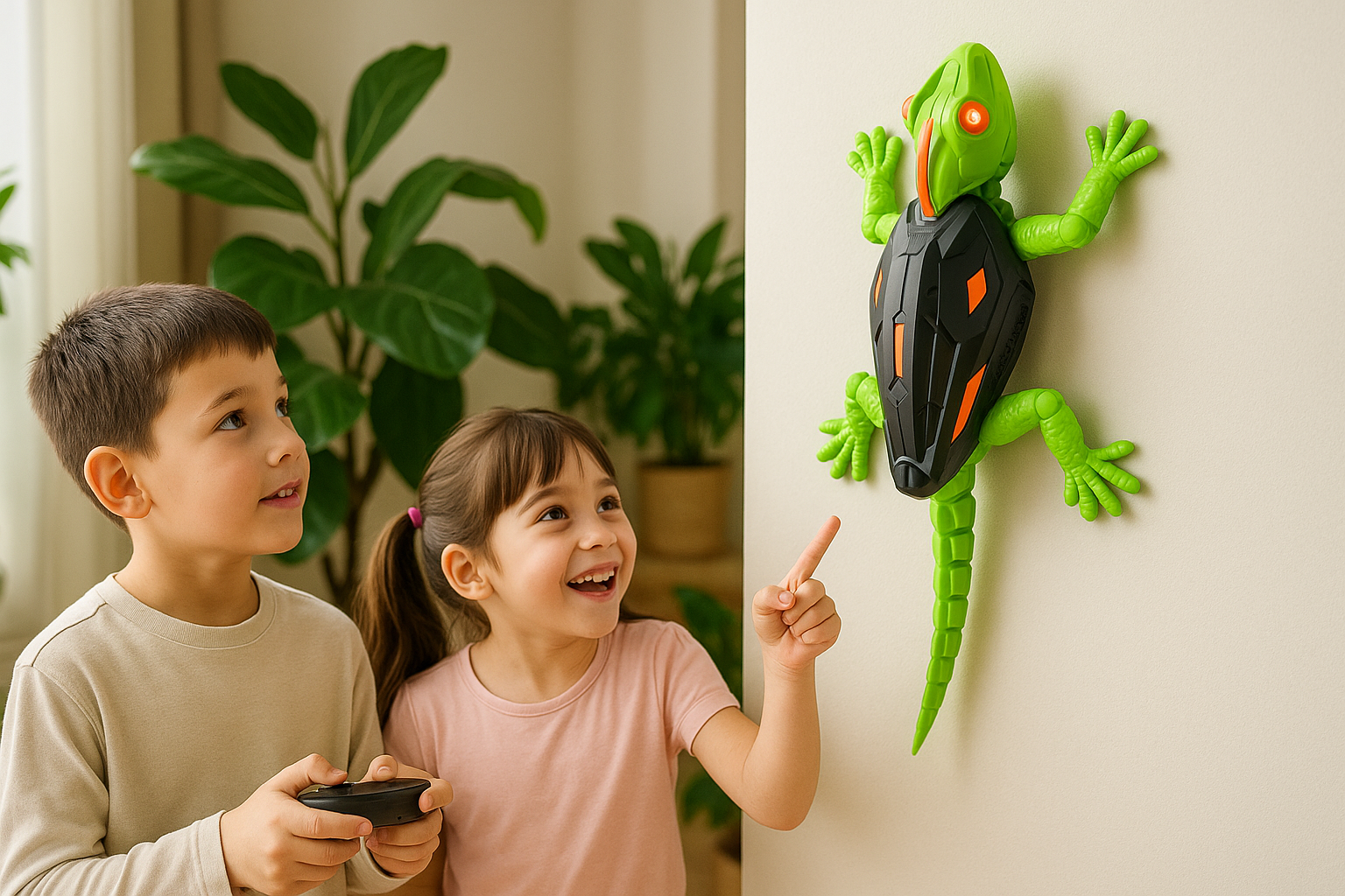 WallCrawl – Ödlan | Från vanlig lek till väggklättrande äventyr – med RC-kontroll